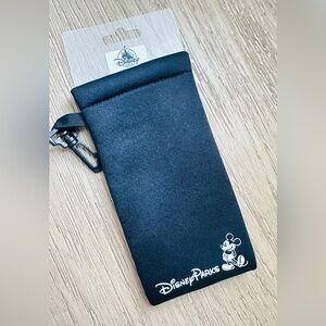 Disney Black Pouch with Clip